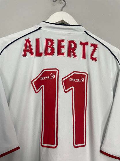 2005/06 RANGERS ALBERTZ #11 AWAY SHIRT (XL) UMBRO