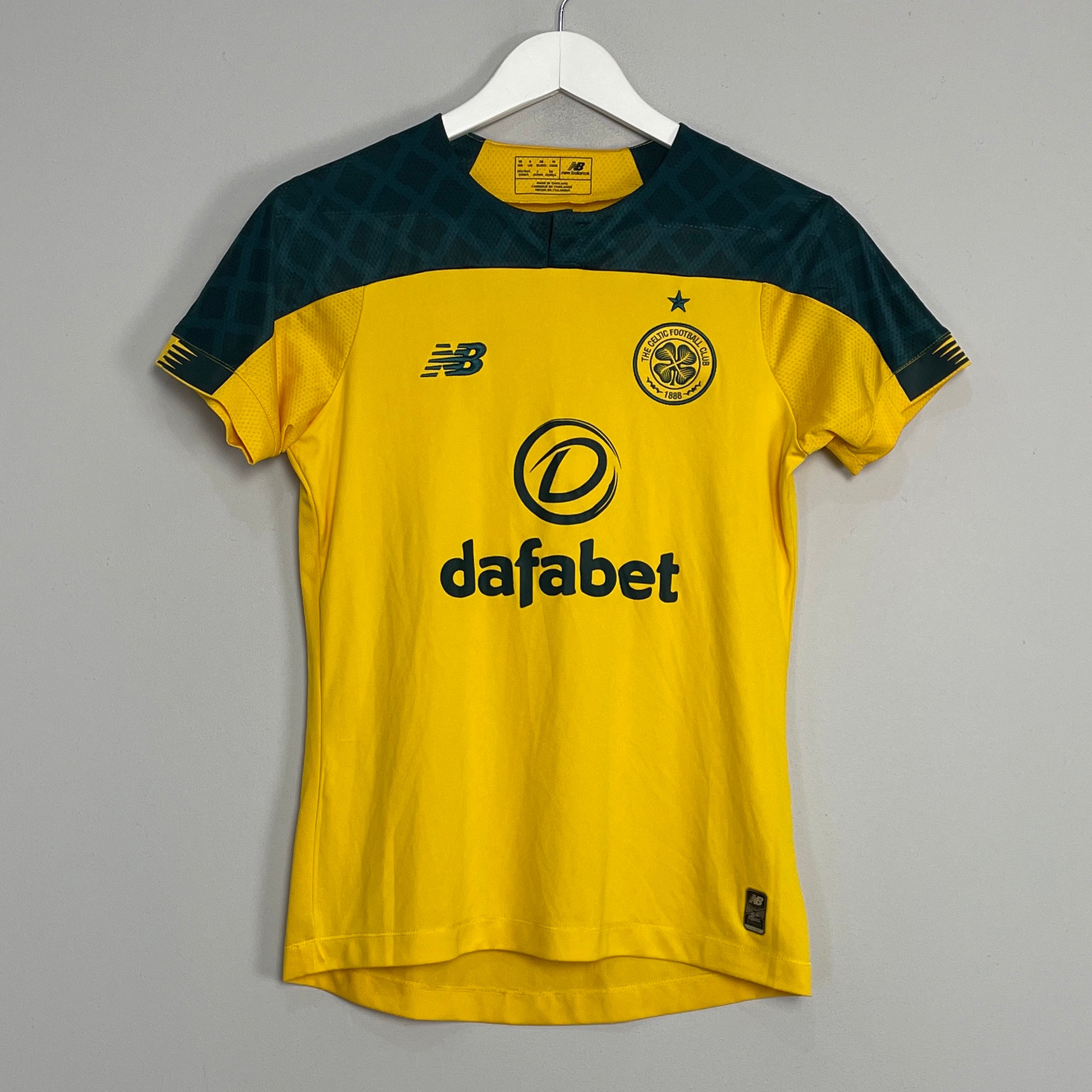 Shop 2019/20 CELTIC WOMENS AWAY SHIRT (M) NEW BALANCE, classic football shirts, vintage football shirts & retro soccer jerseys at Cult Kits