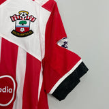 2016/17 SOUTHAMPTON RODRIGUEZ #9 *MATCH ISSUE* HOME SHIRT (L) UNDER ARMOUR
