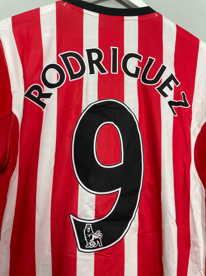 2016/17 SOUTHAMPTON RODRIGUEZ #9 *MATCH ISSUE* HOME SHIRT (L) UNDER ARMOUR