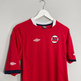 2010/11 NORWAY HOME SHIRT (S) UMBRO