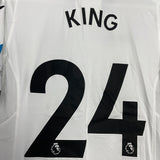 2017/18 SWANSEA CITY KING #26 *MATCH ISSUE* HOME SHIRT (M) JOMA
