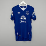 2019/20 EVERTON BARKLEY #20 *MATCH ISSUE + SIGNED* HOME SHIRT (M) UMBRO