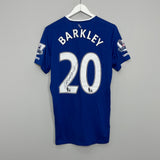 2019/20 EVERTON BARKLEY #20 *MATCH ISSUE + SIGNED* HOME SHIRT (M) UMBRO