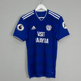 2018/19 CARDIFF CITY RICHARDS #6 *MATCH ISSUE* HOME SHIRT (S) ADIDAS