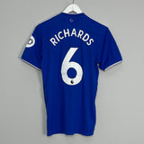 2018/19 CARDIFF CITY RICHARDS #6 *MATCH ISSUE* HOME SHIRT (S) ADIDAS