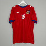 2008/09 CZECH REPUBLIC BAROS #15 HOME SHIRT (XL) PUMA