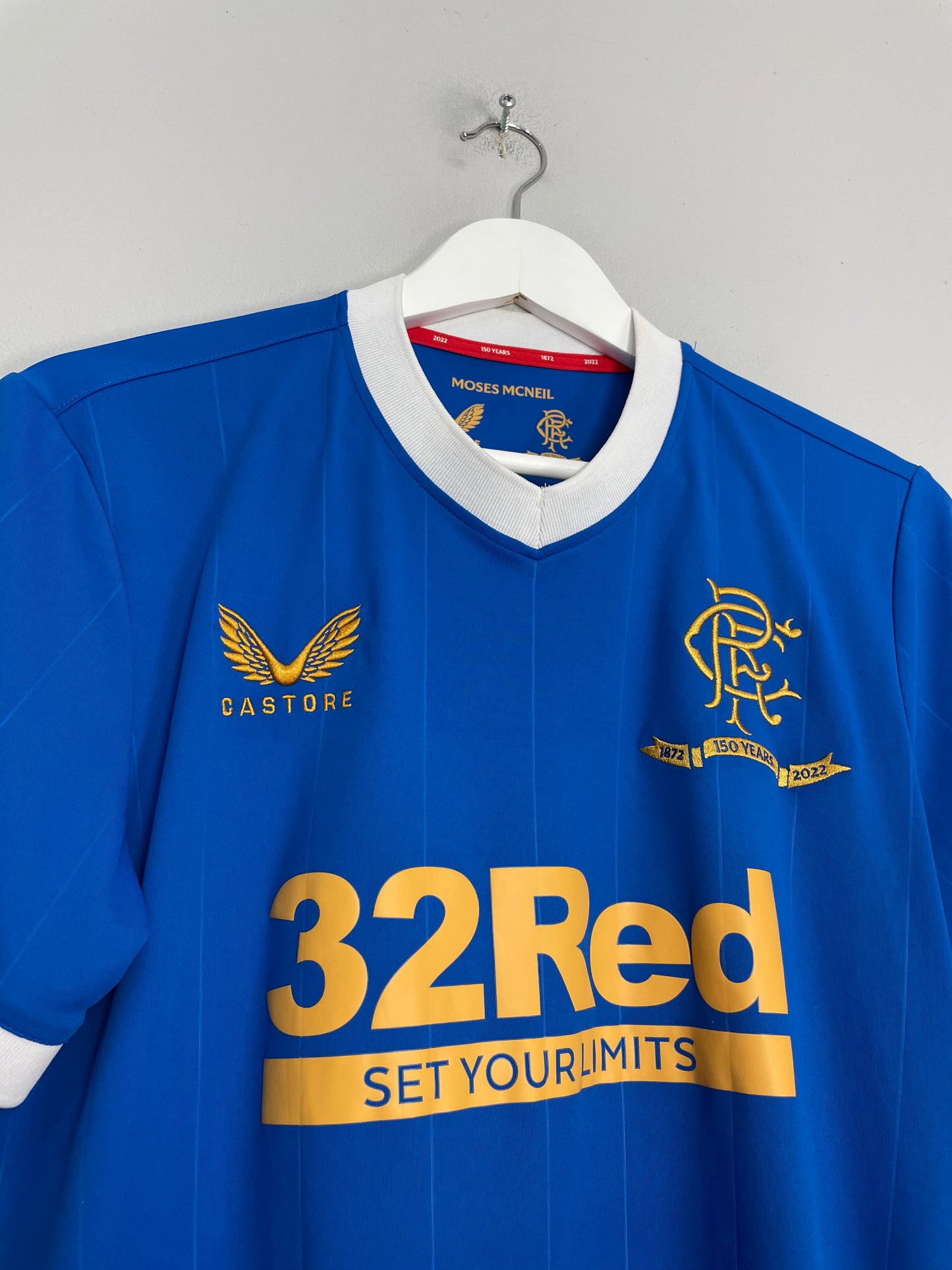 Castore and Rangers Unveil 150th Anniversary Kit For 2021/22 Season