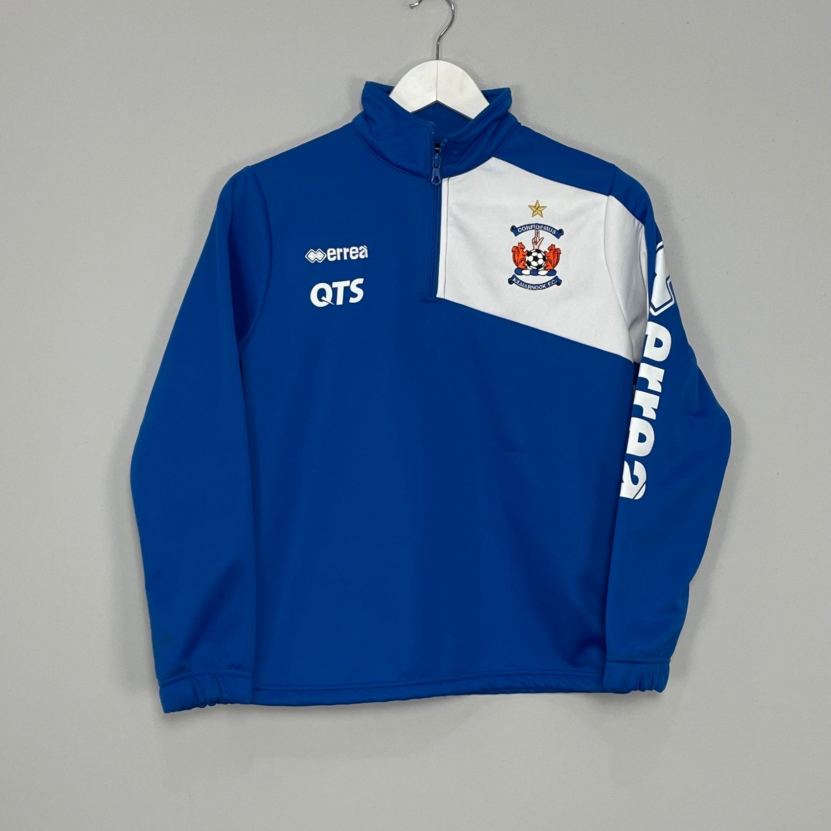 Shop 2015/16 KILMARNOCK TRACKSUIT JUMPER (XXS) ERREA, classic football shirts, vintage football shirts & retro soccer jerseys at Cult Kits