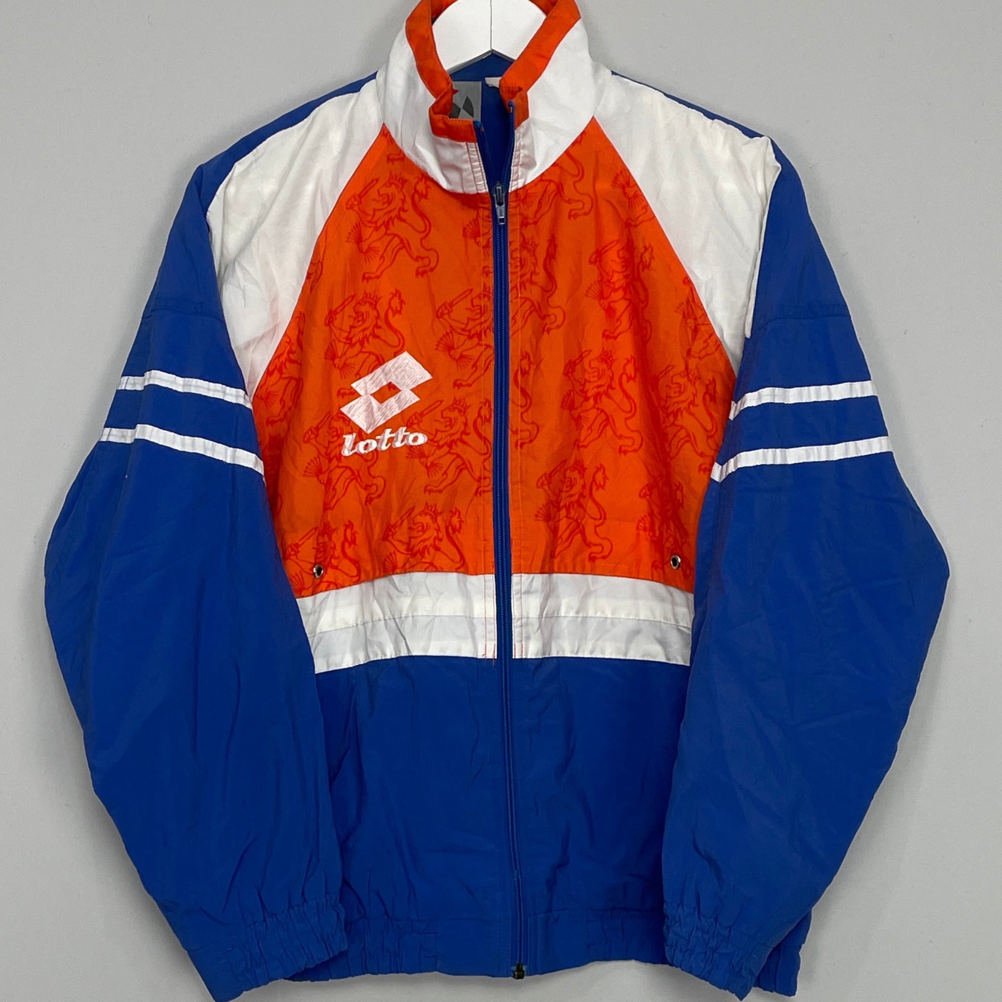 Shop 1996/97 NETHERLANDS JACKET (S) LOTTO, classic football shirts, vintage football shirts & retro soccer jerseys at Cult Kits