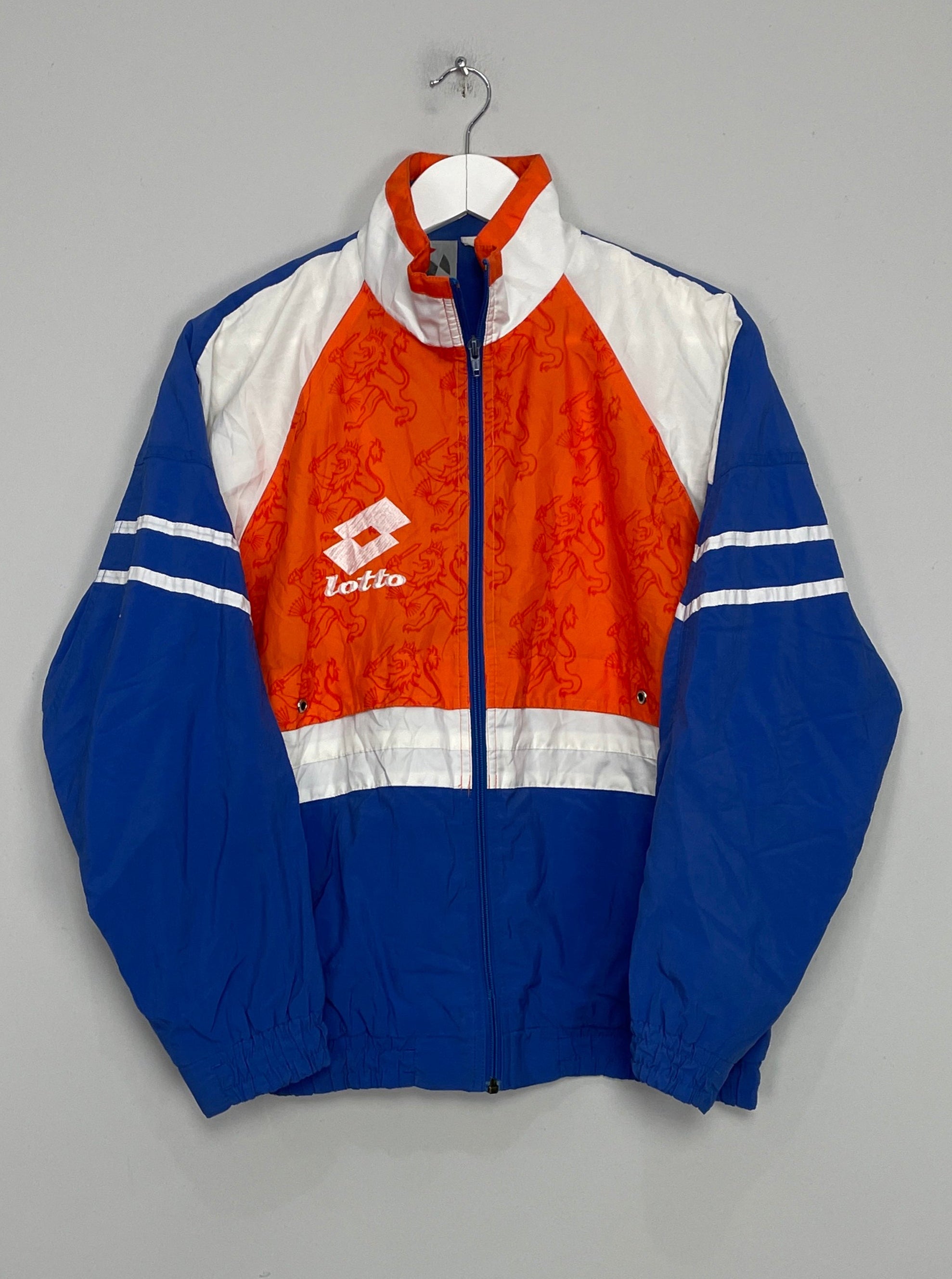 Shop 1996/97 NETHERLANDS JACKET (S) LOTTO, classic football shirts, vintage football shirts & retro soccer jerseys at Cult Kits
