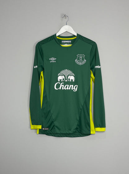 Image of the Everton shirt from the 2016/17 season
