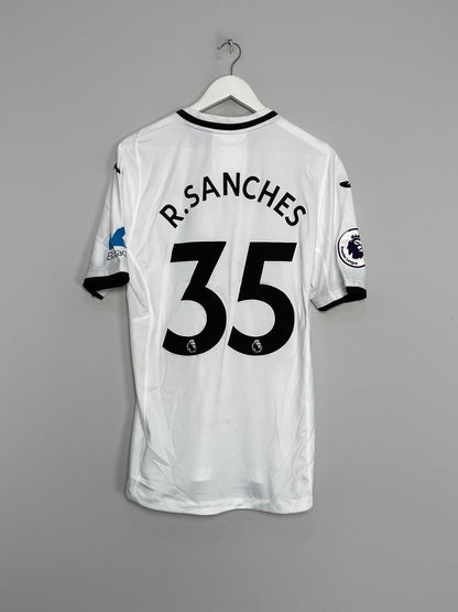 2017/18 SWANSEA CITY SANCHES #35 *MATCH WORN* HOME SHIRT (L) JOMA