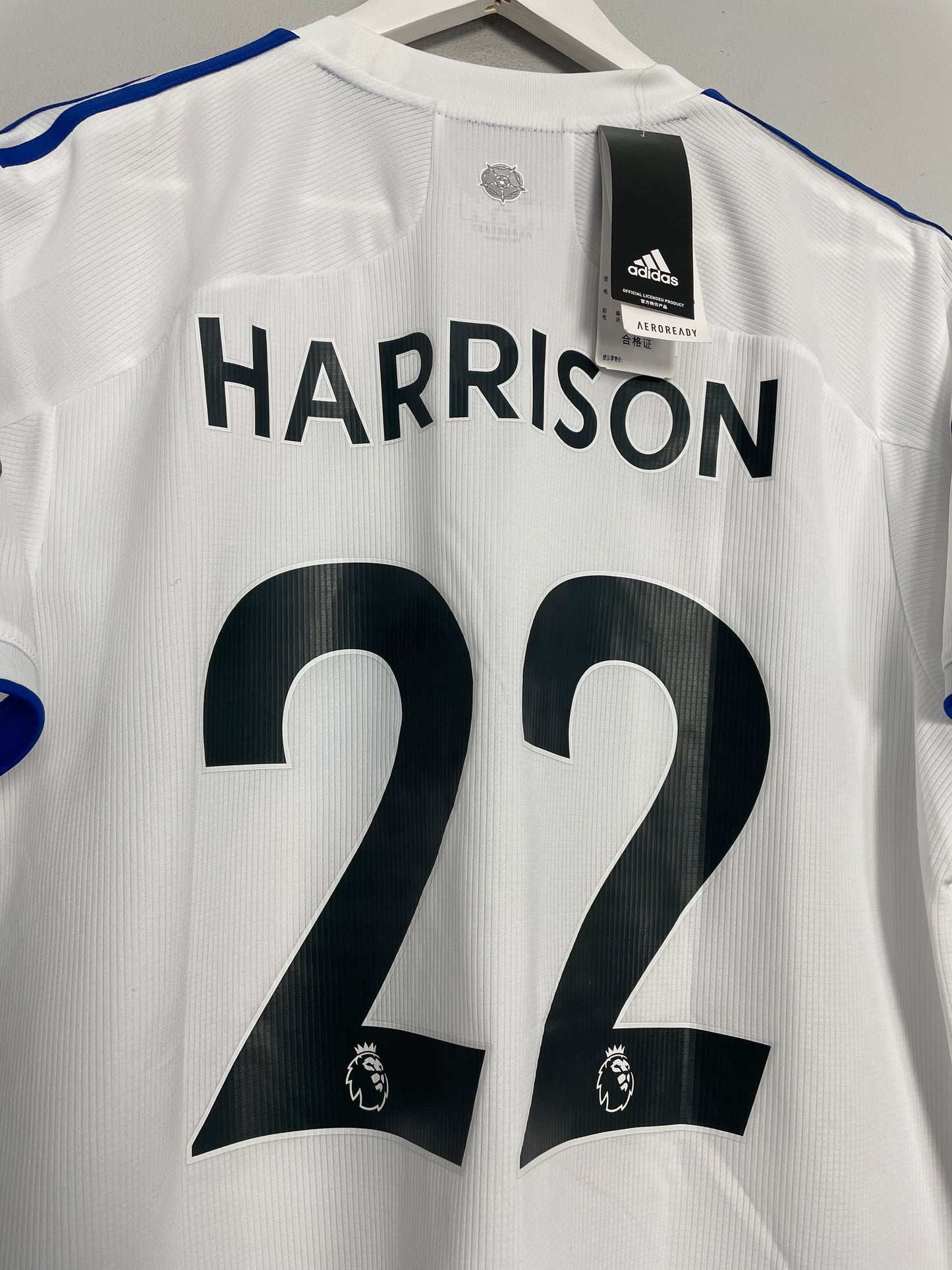 2020/21 LEEDS UNITED HARRISON #22 *BNWT* HOME SHIRT (XL) ADIDAS