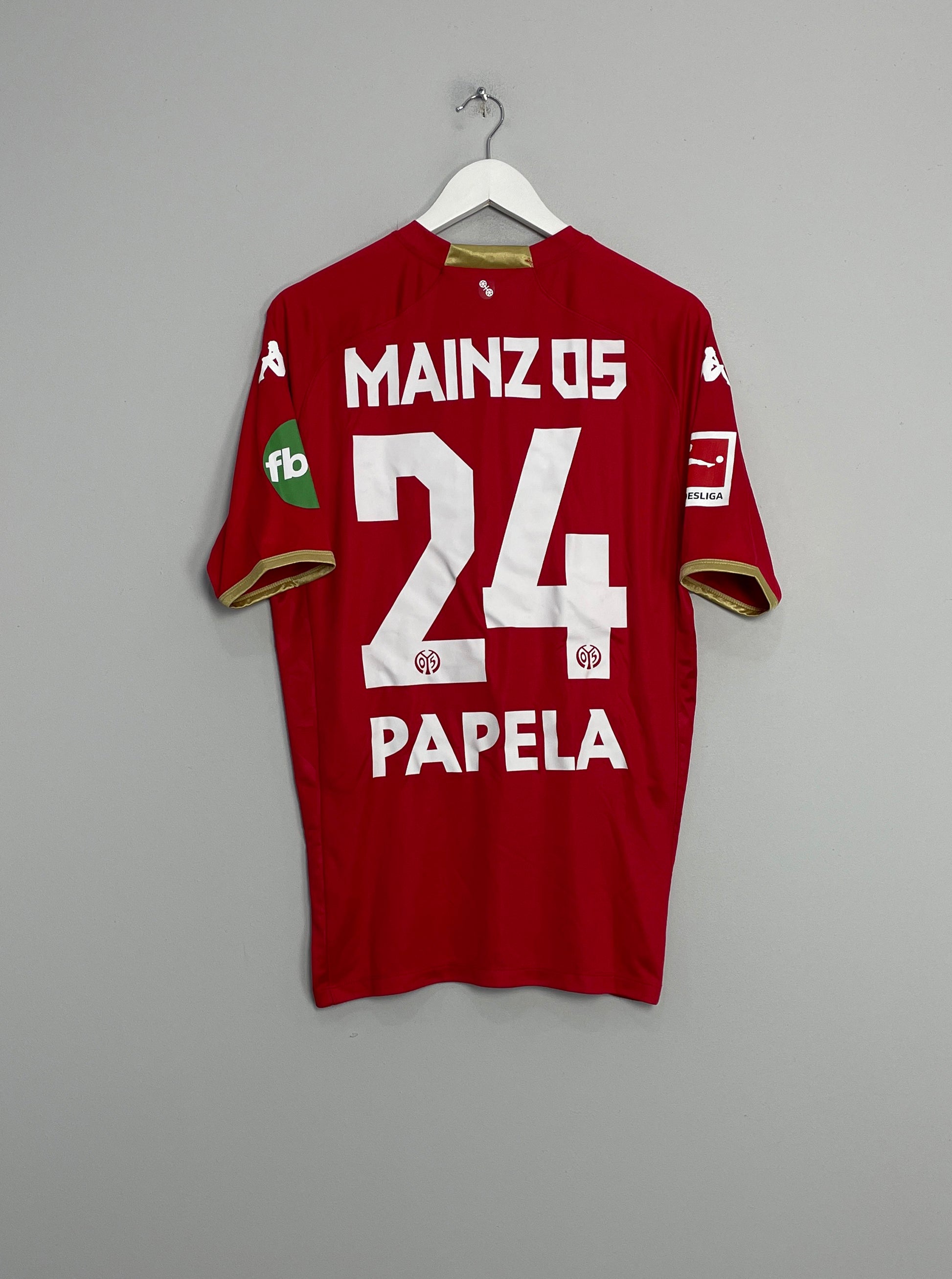 Image of the FC Mainz Papela shirt from the 2021/22 season