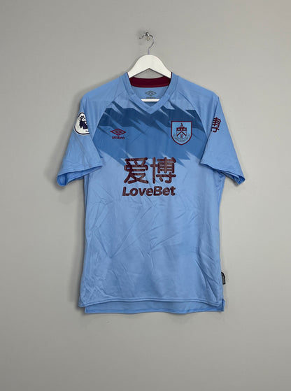 2019/20 BURNLEY WOOD #9 *MATCH ISSUE* AWAY SHIRT (L) UMBRO