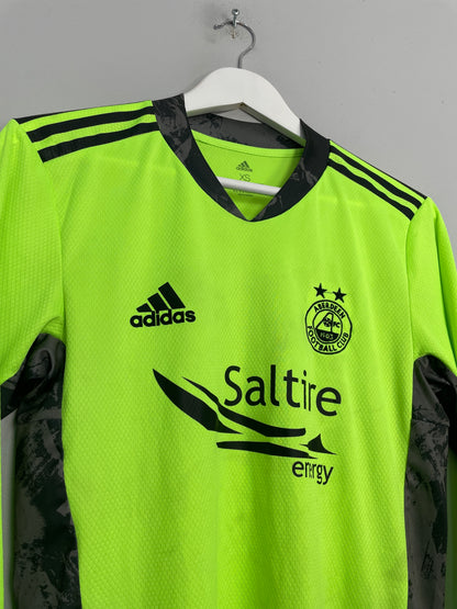 2019/20 ABERDEEN GK SHIRT (XS) ADIDAS