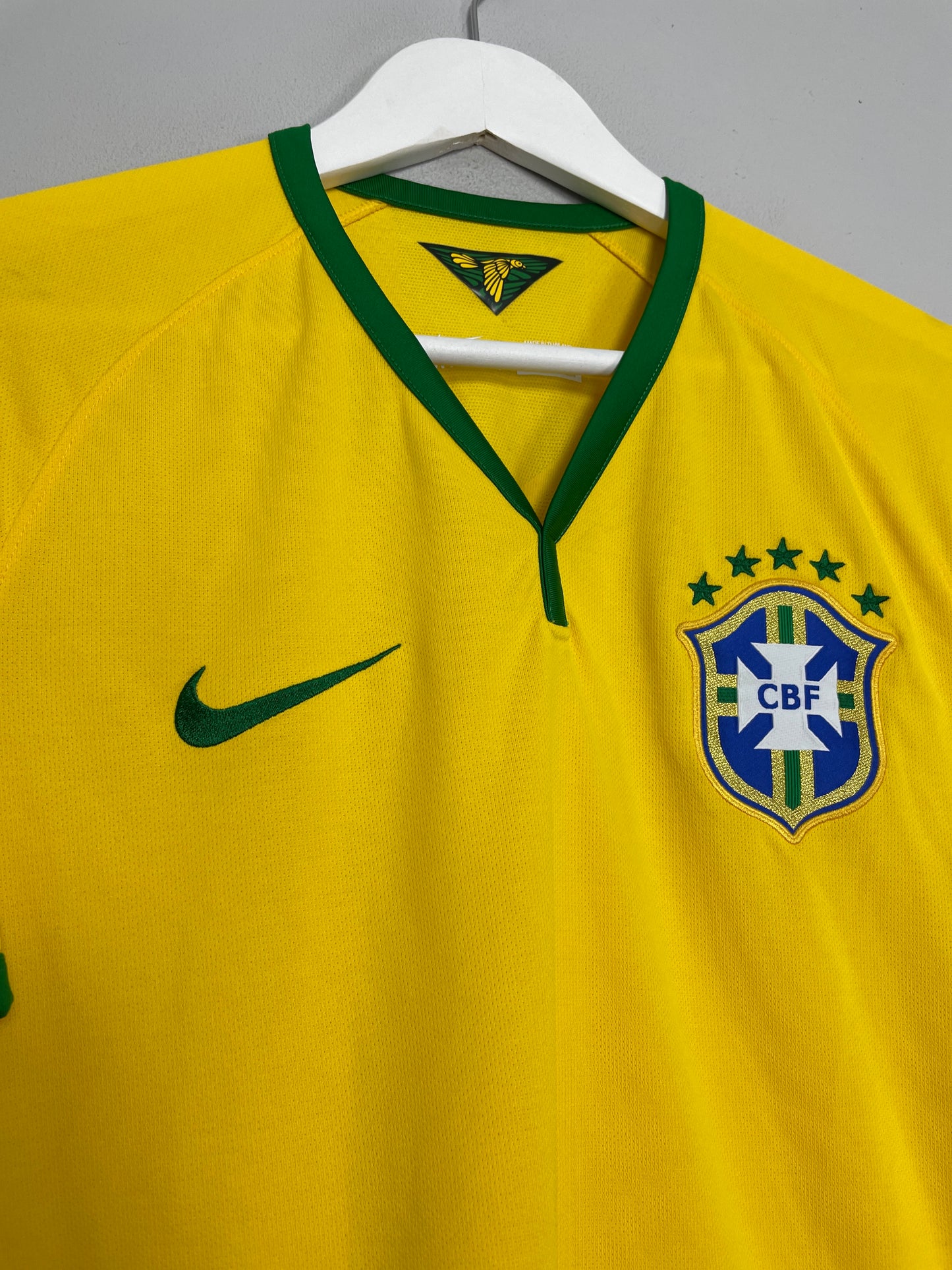 2014/15 BRAZIL PLAYER ISSUE AUTHENTIC HOME SHIRT (L) NIKE