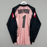 2004 CHINESE TAIPEI WU YING #1 *PLAYER ISSUE* GK SHIRT (L) LOTTO