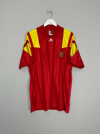1992/94 SPAIN HOME SHIRT (L) ADIDAS