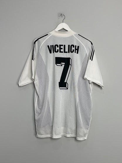 Image of the New Zealand Vicelich shirt from the 2003/04 season
