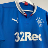 2014/15 RANGERS HOME SHIRT (XL) PUMA