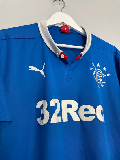 2014/15 RANGERS HOME SHIRT (XL) PUMA