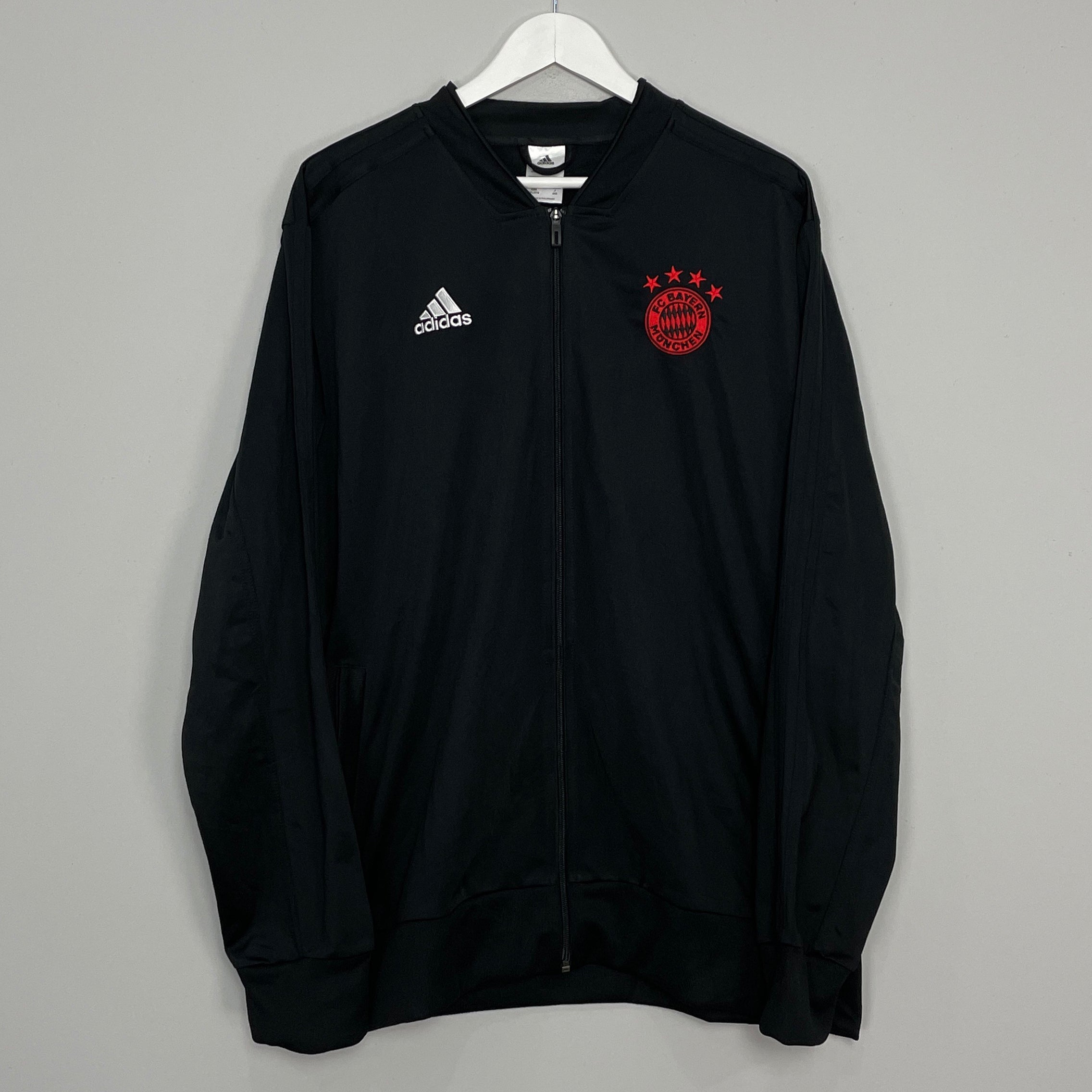 Shop 2017 BAYERN MUNICH TRACK JACKET (XXL) ADIDAS, classic football shirts, vintage football shirts & retro soccer jerseys at Cult Kits