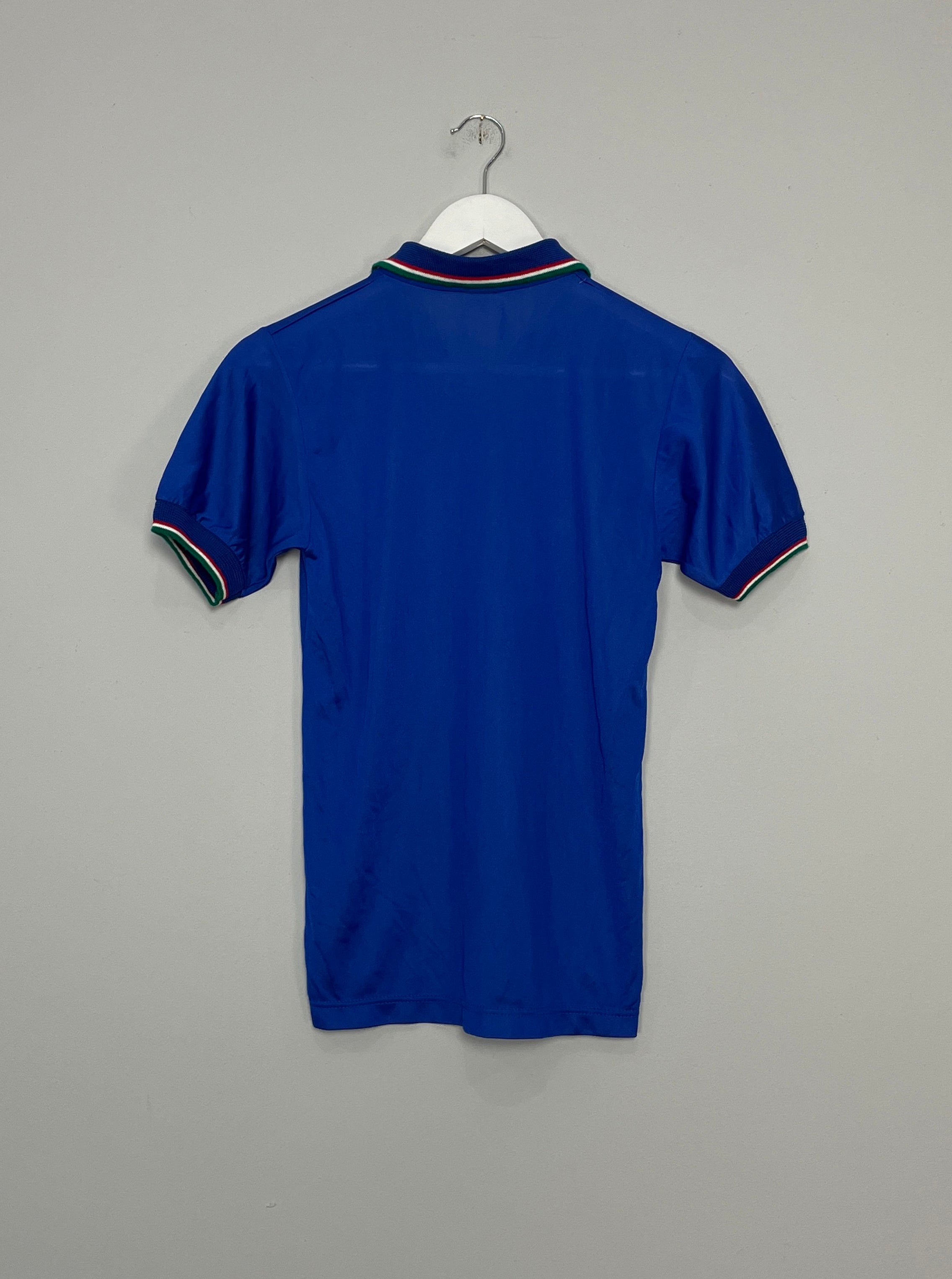 Shop 1986/90 ITALY HOME SHIRT (XS) DIADORA, classic football shirts, vintage football shirts & retro soccer jerseys at Cult Kits