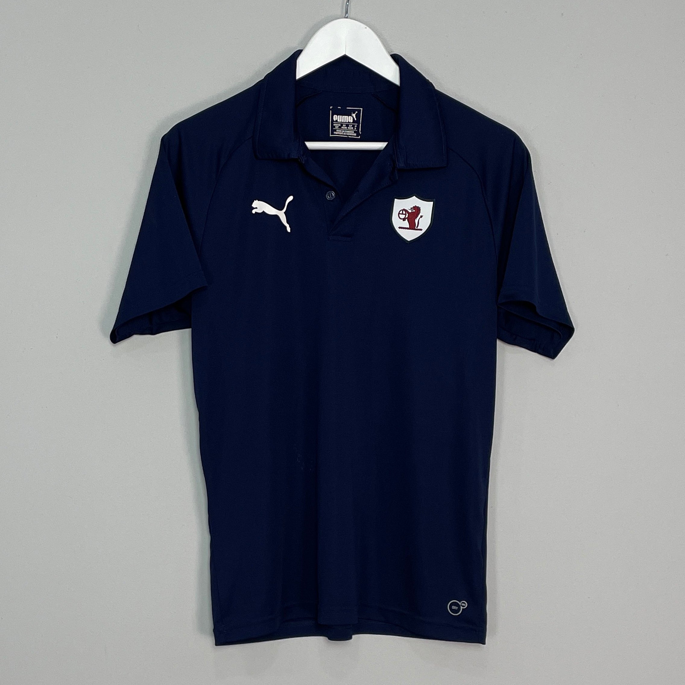 Shop 2015/16 RAITH ROVERS POLO SHIRT (S) PUMA, classic football shirts, vintage football shirts & retro soccer jerseys at Cult Kits