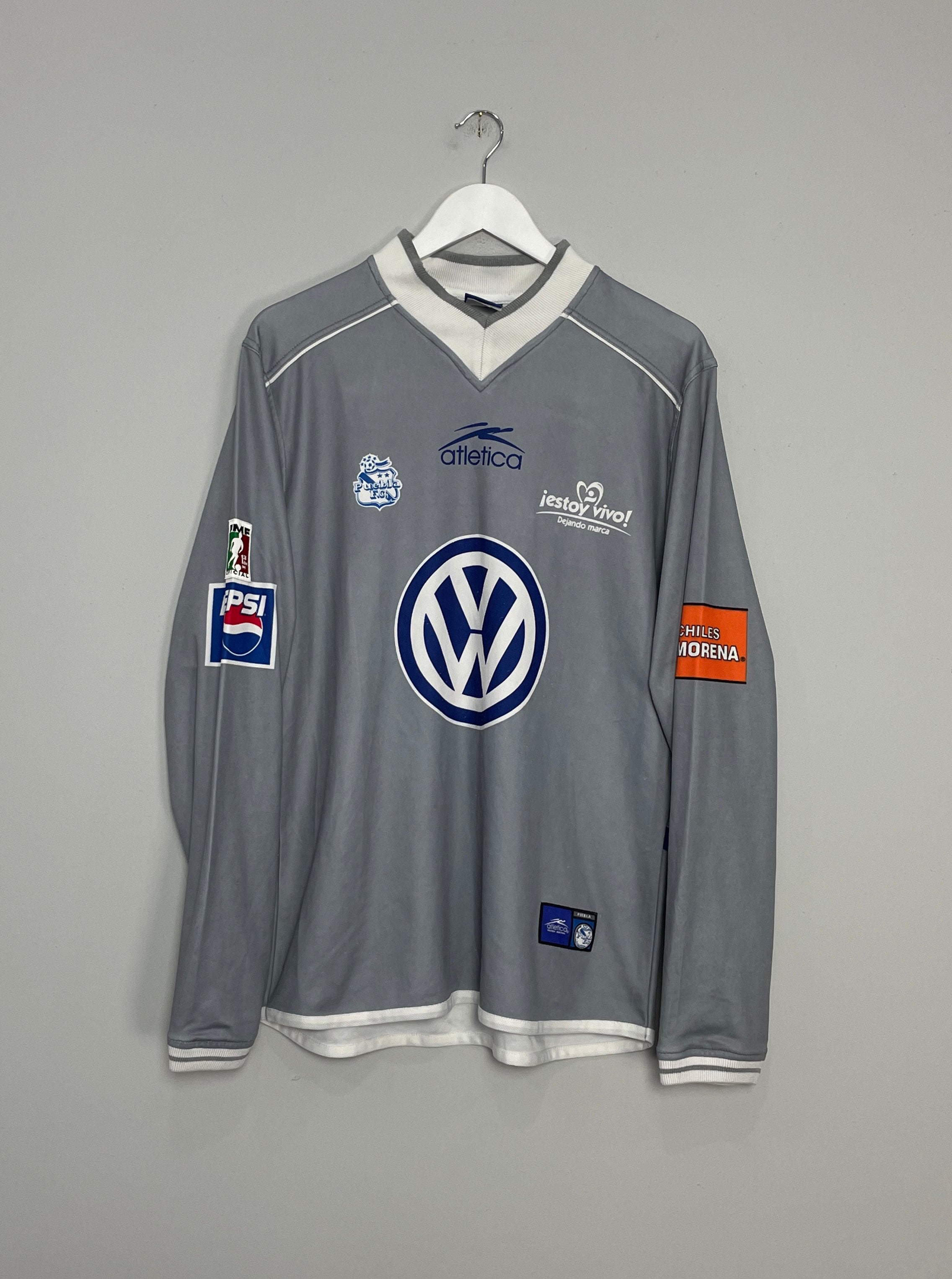 Shop 1999/00 PUEBLA GK SHIRT (M) ATLETICA, classic football shirts, vintage football shirts & retro soccer jerseys at Cult Kits