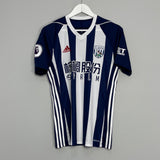 2017/18 WEST BROM PHILLIPS #10 *MATCH ISSUE* HOME SHIRT (S) ADIDAS