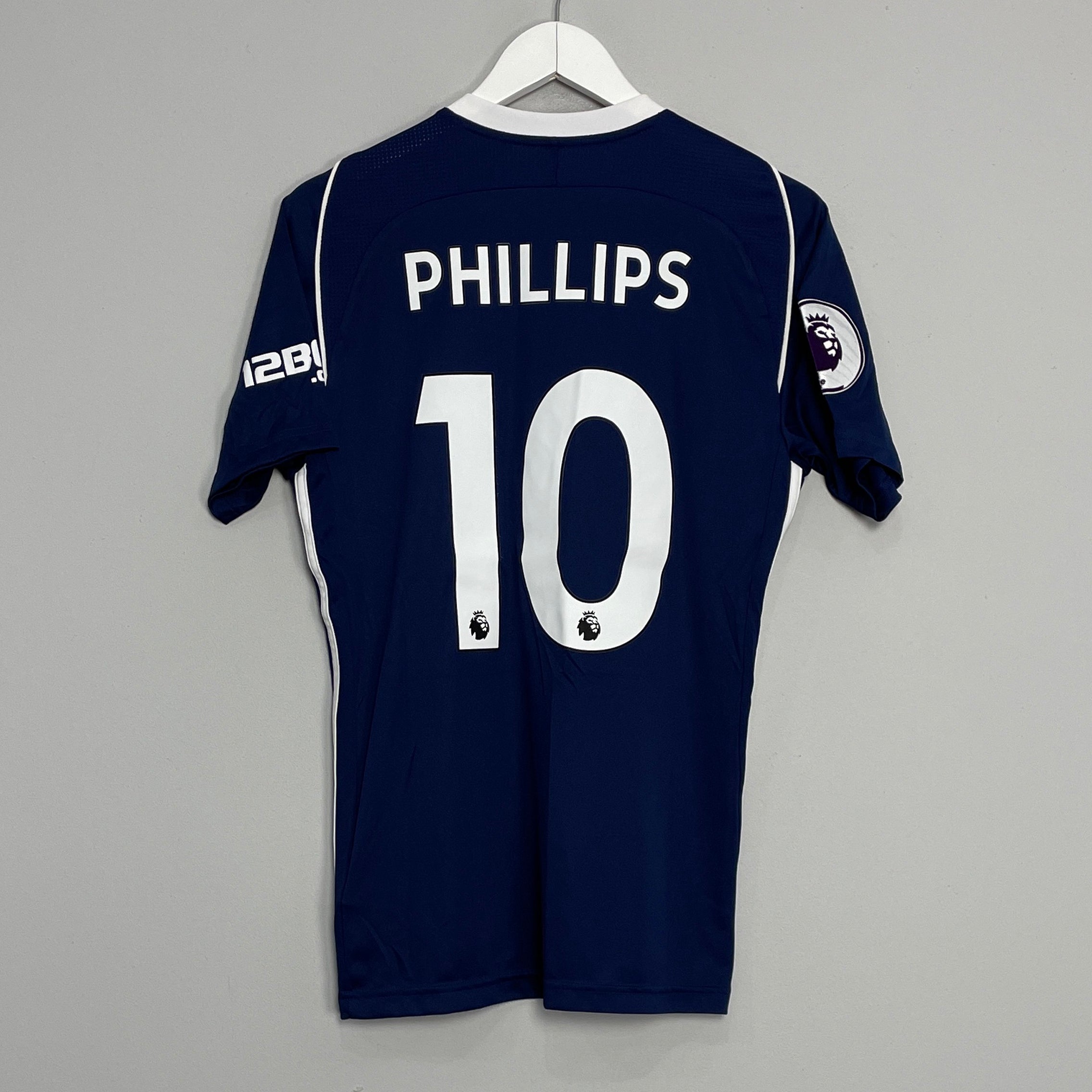 Shop 2017/18 WEST BROM PHILLIPS #10 *MATCH ISSUE* HOME SHIRT (S) ADIDAS, classic football shirts, vintage football shirts & retro soccer jerseys at Cult Kits