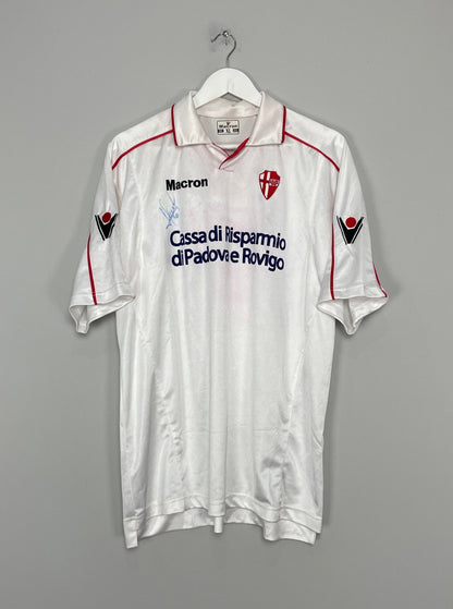 2003/04 PADOVA *SIGNED* #10 HOME SHIRT (XL) MACRON