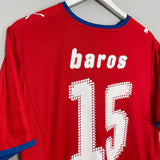 2008/09 CZECH REPUBLIC BAROS #15 HOME SHIRT (XL) PUMA