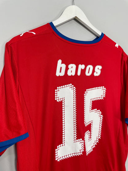 2008/09 CZECH REPUBLIC BAROS #15 HOME SHIRT (XL) PUMA