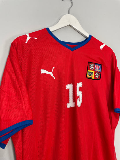 2008/09 CZECH REPUBLIC BAROS #15 HOME SHIRT (XL) PUMA