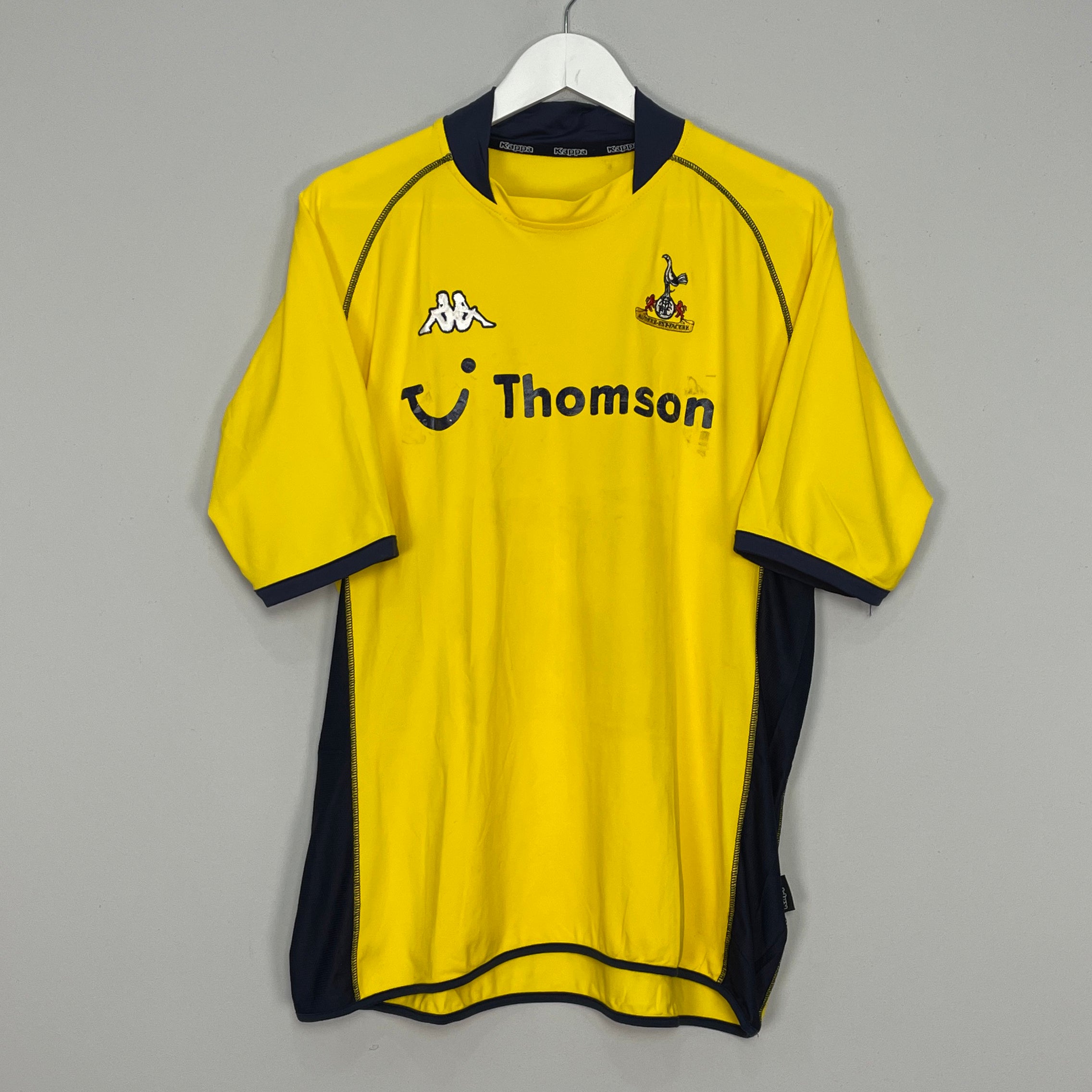 Shop 2002/03 TOTTENHAM HOTSPUR THIRD SHIRT (XXL) KAPPA, classic football shirts, vintage football shirts & retro soccer jerseys at Cult Kits