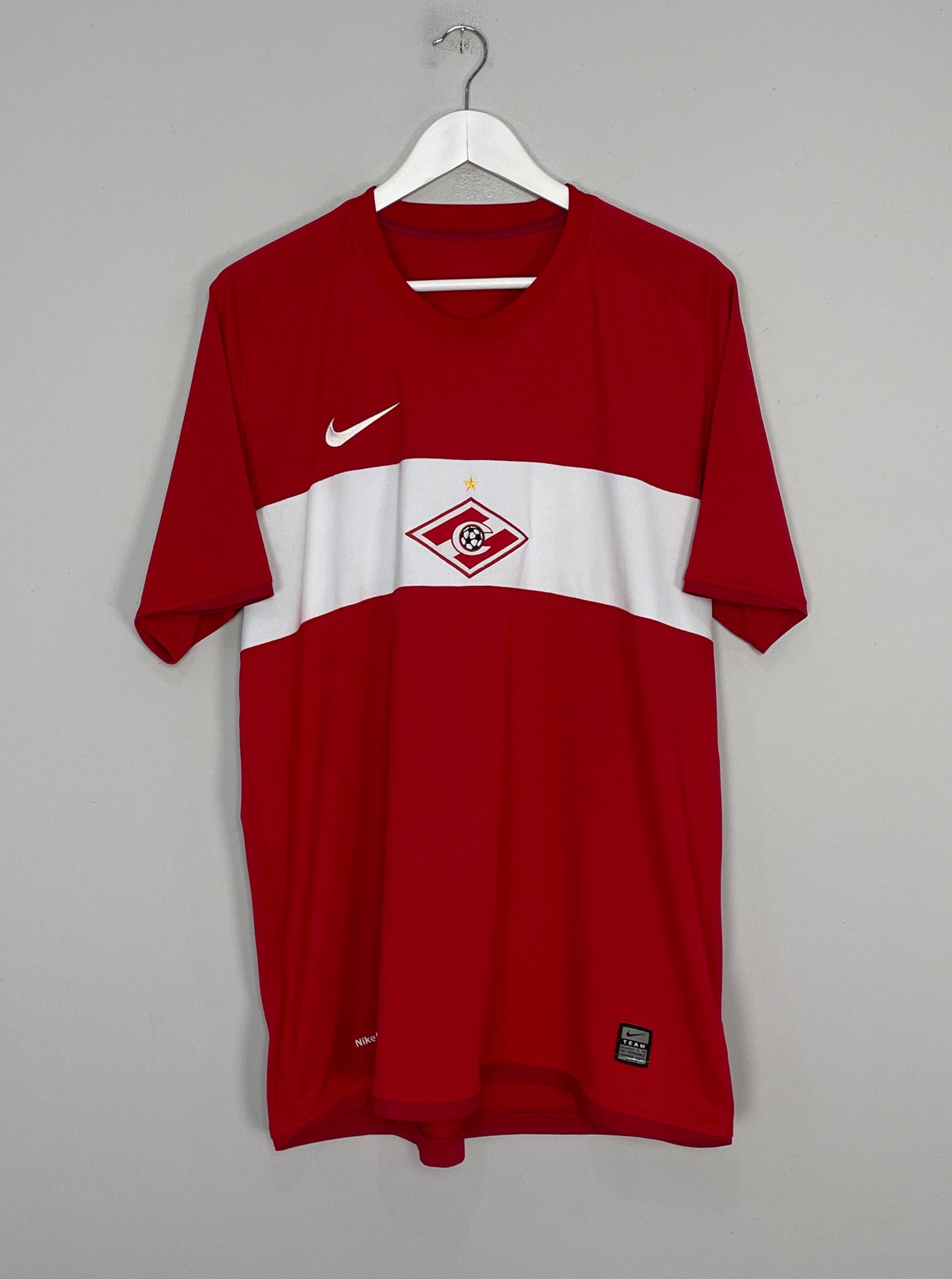 Shop 2009/10 SPARTAK MOSCOW HOME SHIRT (XL) NIKE, classic football shirts, vintage football shirts & retro soccer jerseys at Cult Kits