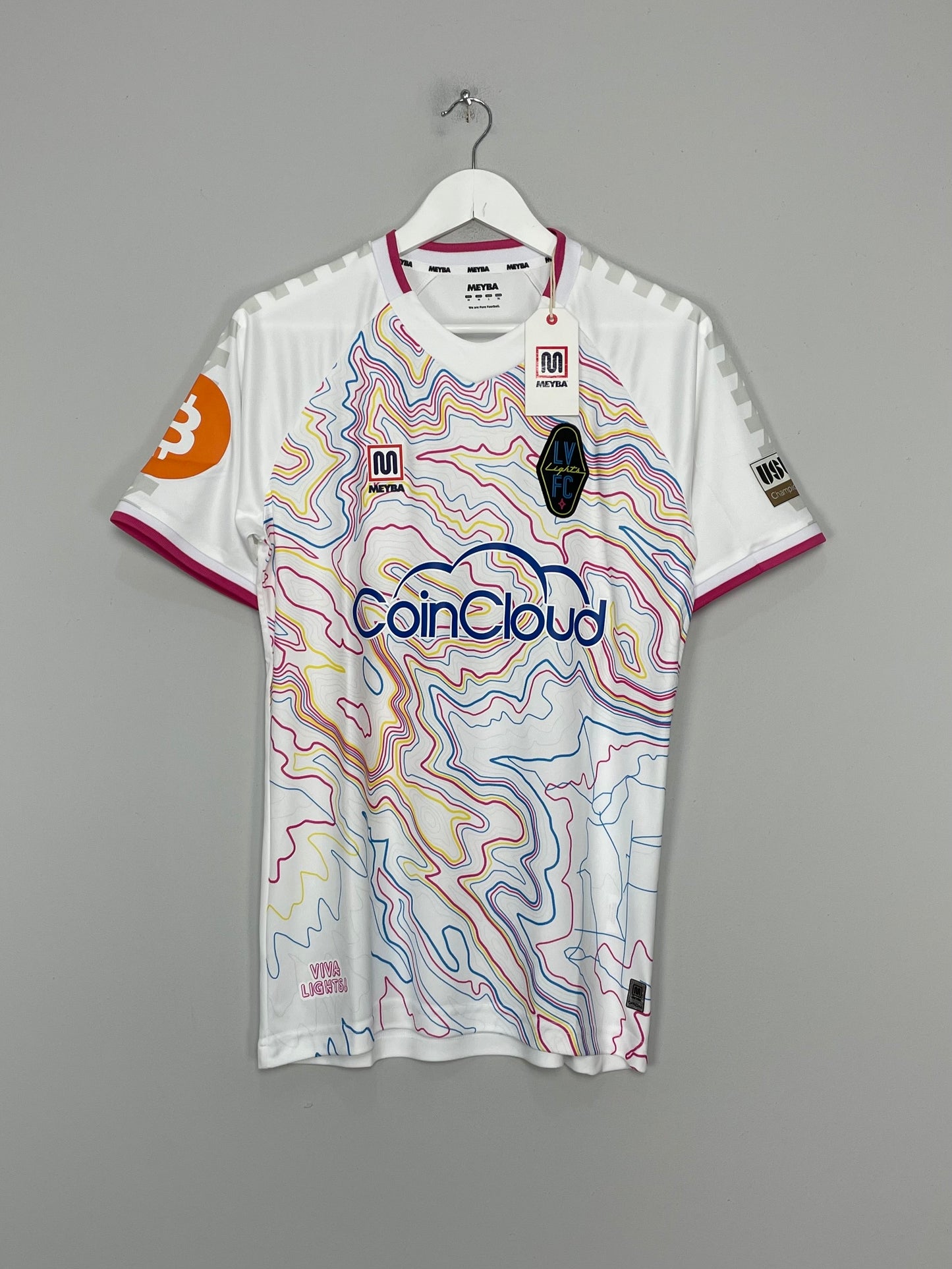 2022/23 LAS VEGAS LIGHTS *BNWT* AWAY SHIRT (MULTIPLE SIZES) MEYBA