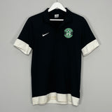 2013/14 HIBERNIAN POLO SHIRT (M) NIKE