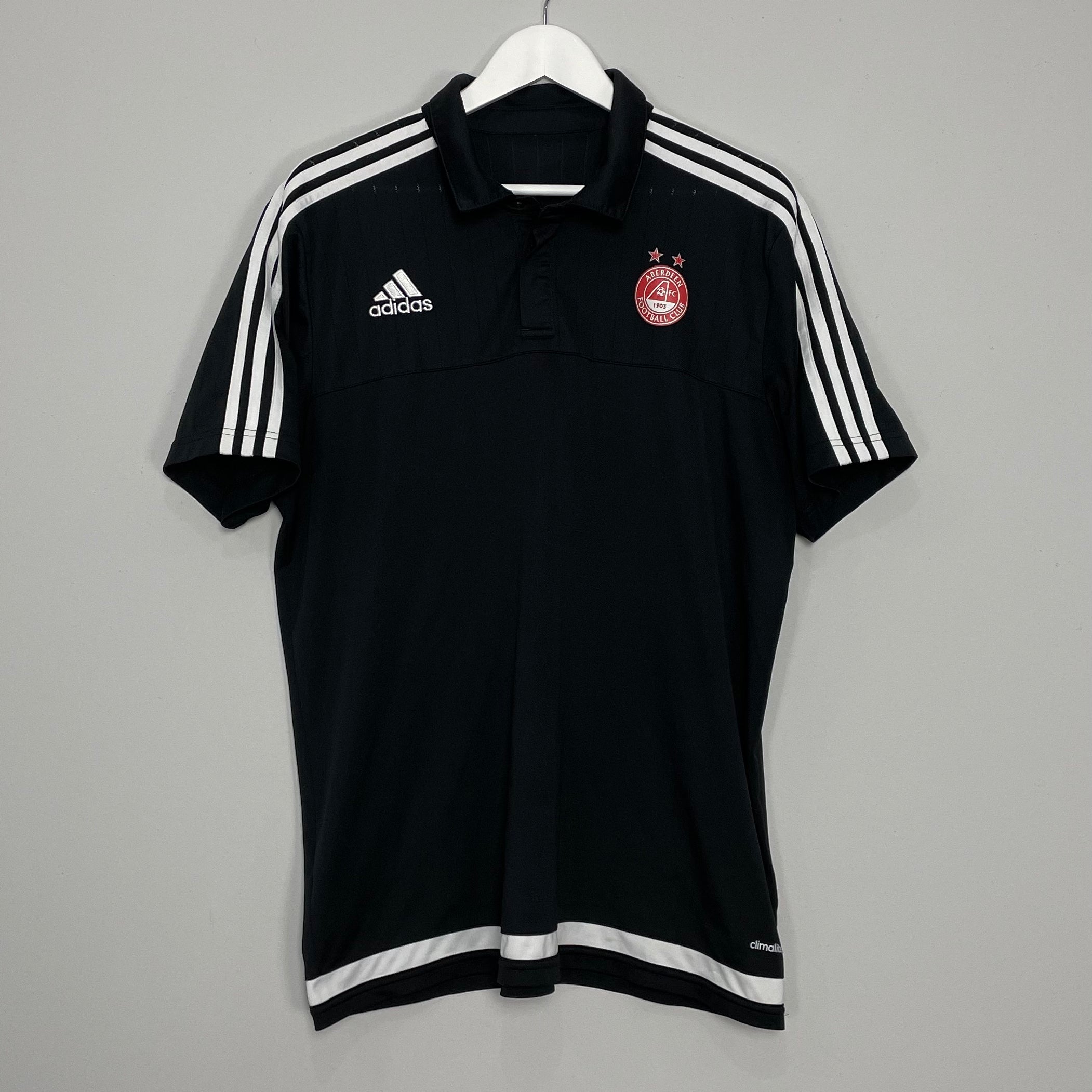 Shop 2015/16 ABERDEEN POLO SHIRT (XL) ADIDAS, classic football shirts, vintage football shirts & retro soccer jerseys at Cult Kits