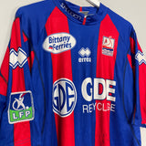 2006/07 CAEN HENGBART #22 *SIGNED + PLAYER ISSUE* HOME SHIRT (XXL) ERREA