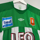 2010/11 BANGKOK GLASS FC HOME SHIRT (M) UMBRO