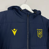 Shop 2020/21 NANTES PUFFER JACKET (M) MACRON, classic football shirts, vintage football shirts & retro soccer jerseys at Cult Kits