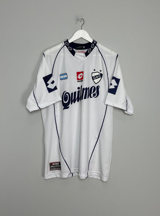 2005/06 QUILMES HOME SHIRT (L) LOTTO