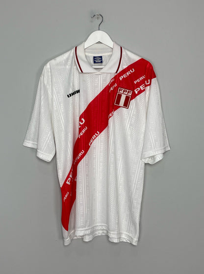 1996/97 PERU HOME SHIRT (XL) UMBRO