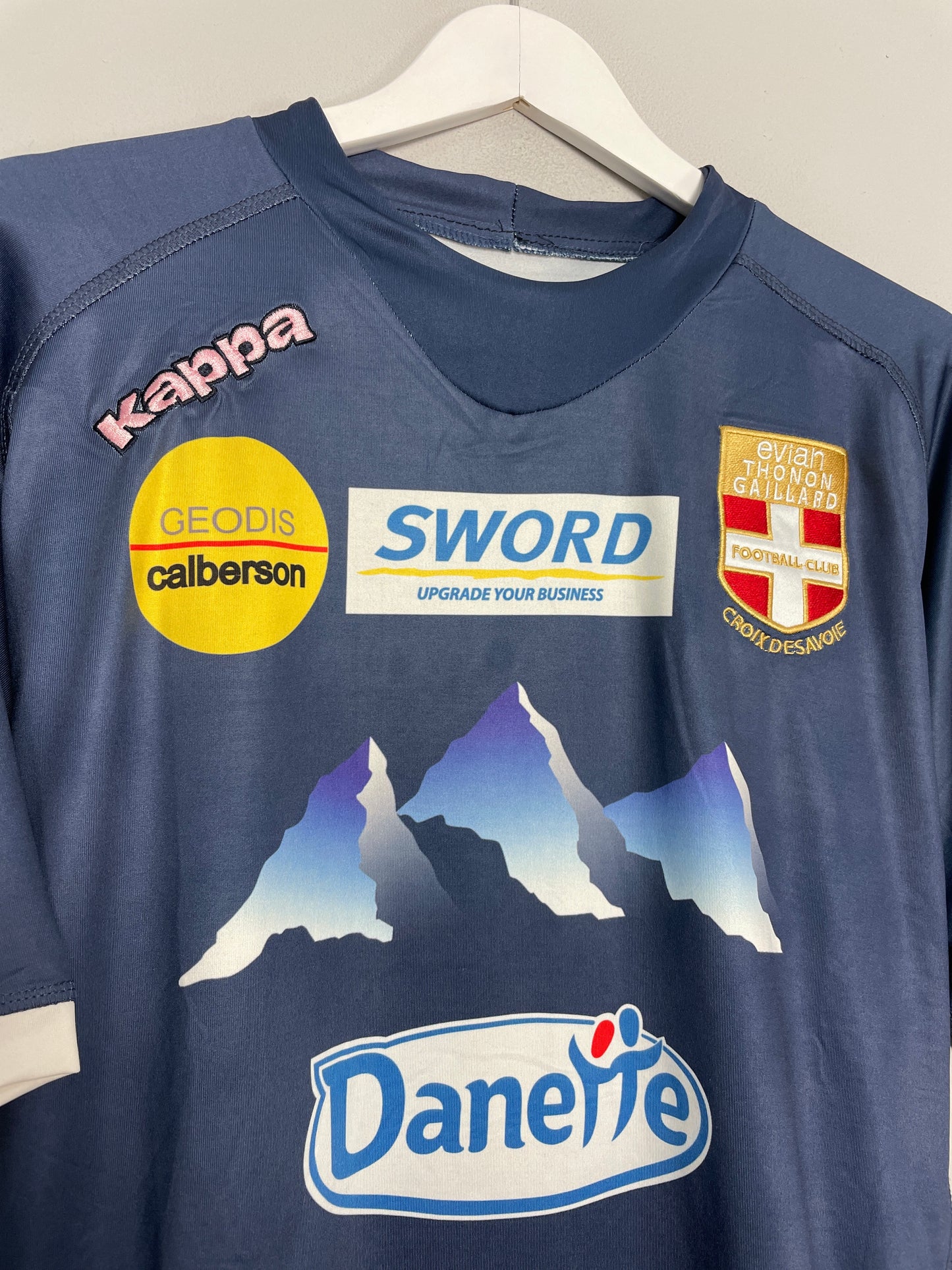 2012/13 EVIAN THONON GAILLARD AWAY SHIRT (XL) KAPPA