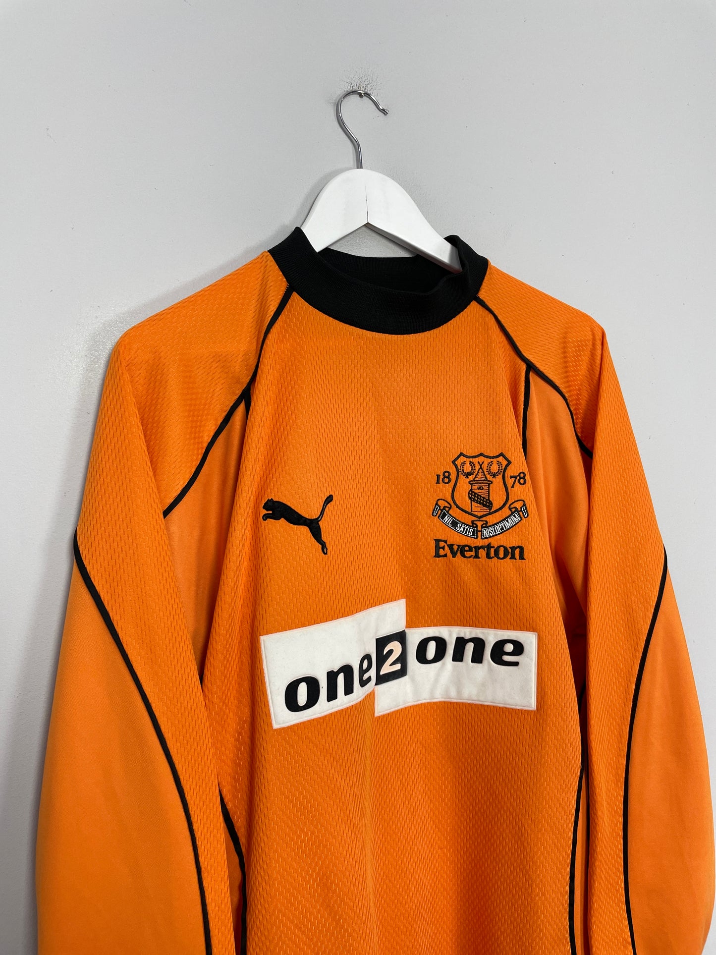 2000/01 EVERTON GERRARD #1 GK SHIRT (M) PUMA