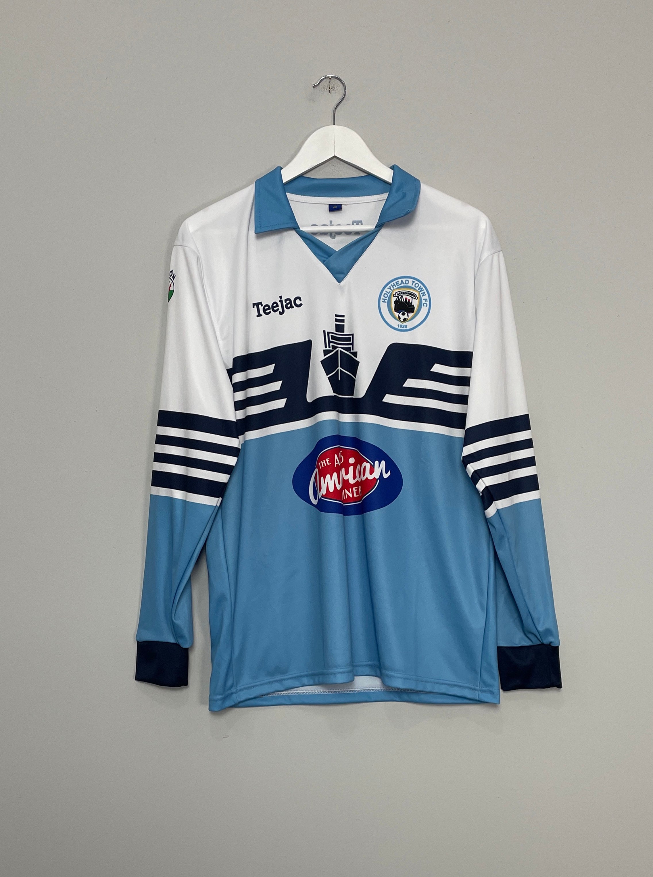Shop 2019/20 HOLYHEAD TOWN L/S HOME SHIRT (M) TEEJAC, classic football shirts, vintage football shirts & retro soccer jerseys at Cult Kits
